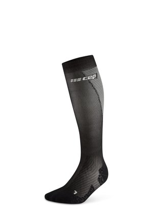 COMPRESSION ULTRALIGHT - Kniestrümpfe - black white shadow