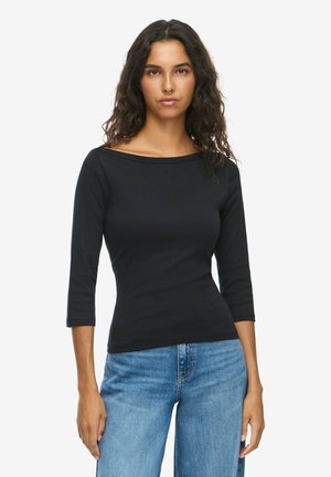 Noisy May, 3/4 SLEEVED BLOUSE NMSTORMI BOATNECK - T-shirt à manches longues - black
