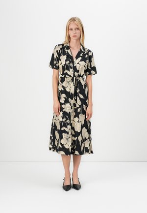 LIFE MIDI DIA - Robe chemise - black