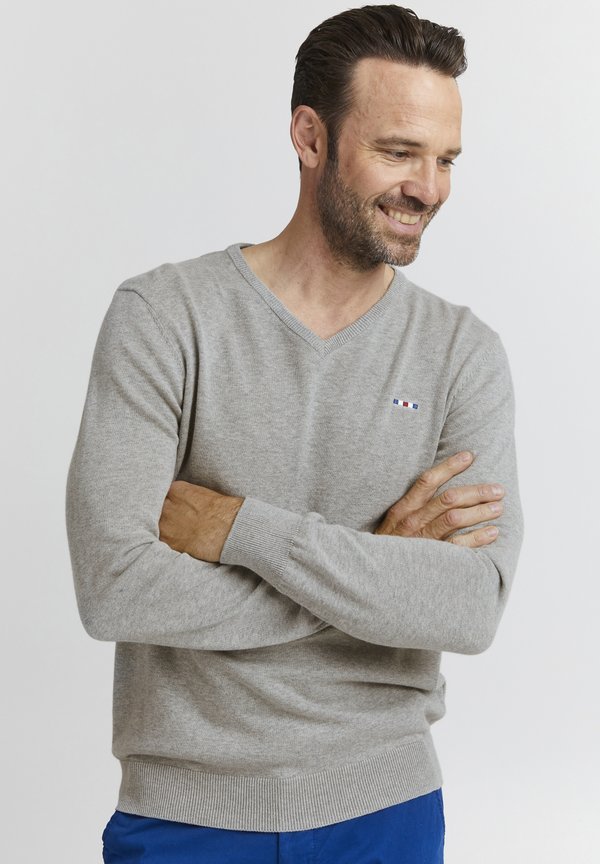 YNJARD - Strickpullover - stone mix