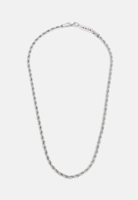 TWISTED ROPE CHAIN UNISEX - Collar - silver-coloured