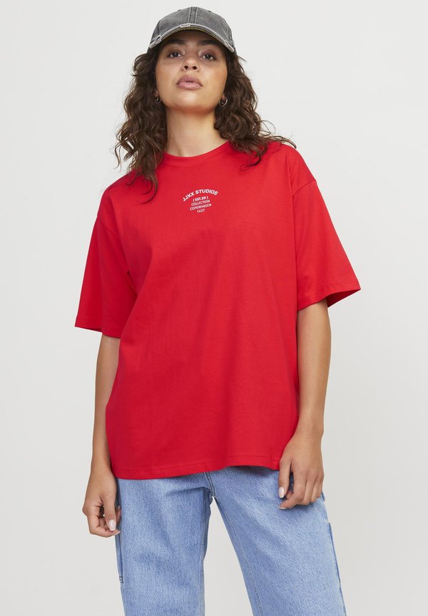 JXALVA LOOSE PRINT TEE - Basic T-shirt