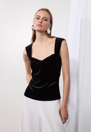 T-shirts med print - black