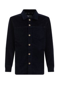 Námořnická kordový košilová bunda s knoflíkovým zavíráním, dvěma náprsními kapsami a límcem. Vyznačuje se texturovanou tkaninou a dřevěnými knoflíky.