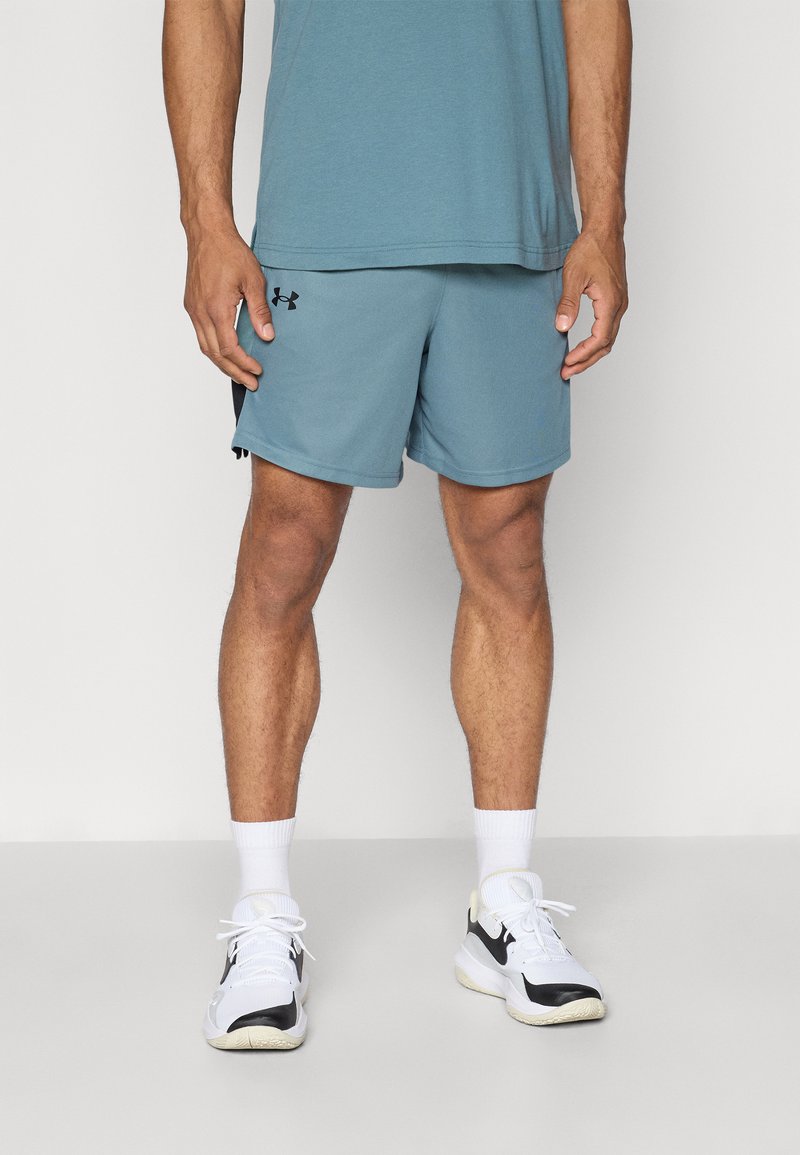 Under Armour ZONE SHORT - Korte sportsbukser - jasper blue/serpentine
