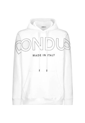 REGULAR - Kapuzenpullover - white