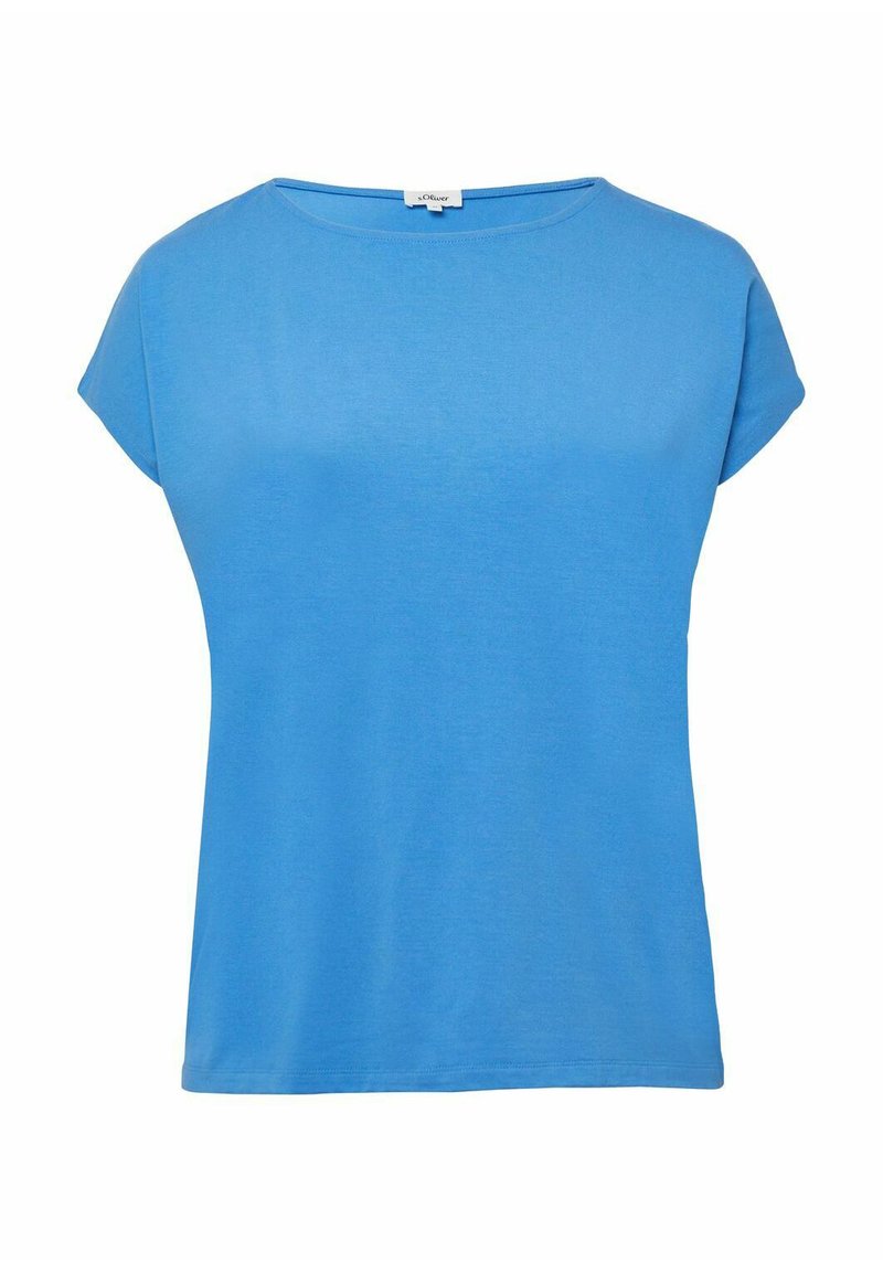 s.Oliver CURVE - T-shirt basic - blau