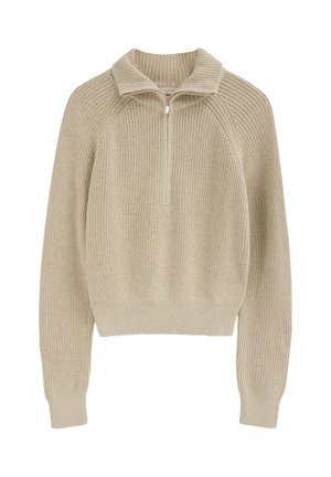 Polo Club, PULLOVER WOMAN LONDON LONG SLEEVE LOOSE FIT - Jersey de punto - beige vigore