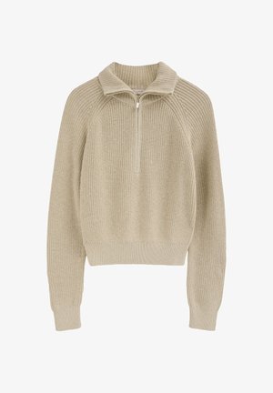Polo Club, PULLOVER WOMAN LONDON LONG SLEEVE LOOSE FIT - Trui - beige vigore