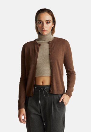 Vest - brown