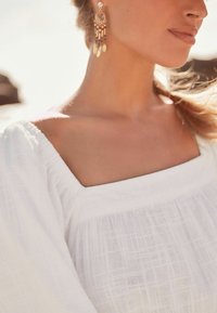 Next PUFF SLEEVE  - Kasdienė suknelė - white