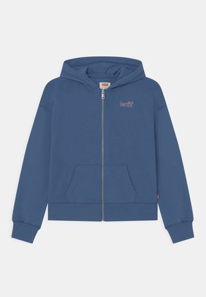 Levi's® POSTER LOGO ZIP UP HOODIE - Sweater met rits - true navy