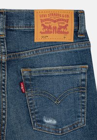 Levi's® SLIM  - Karcsúsított farmerek - kobain/raw hem
