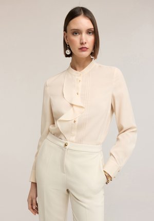 CON VOLANT - Paitapusero - beige