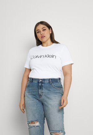 Print T-shirt - bright white