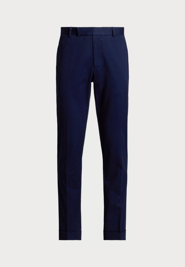 STRETCH CHINO SUIT TROUSER - Trousers - nautical ink2