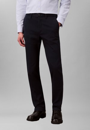 Calvin Klein SLIM STRETCH - Chinot - dark sapphire