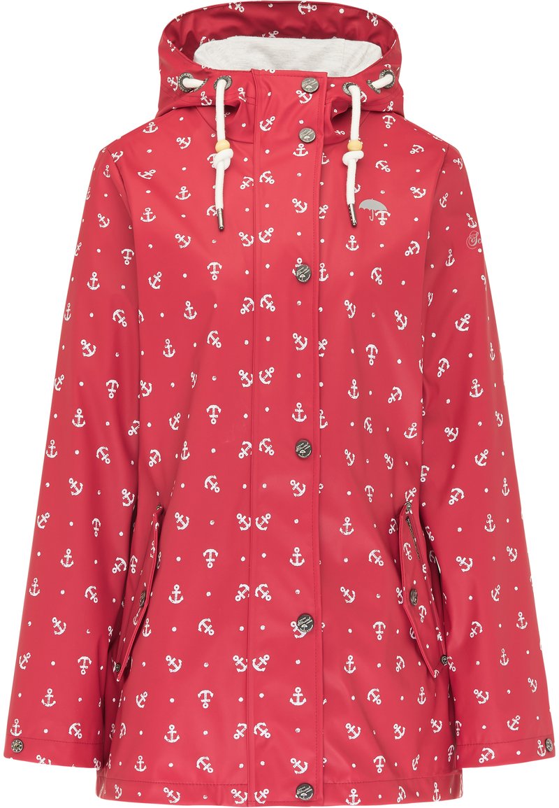 Schmuddelwedda Regenjas rood