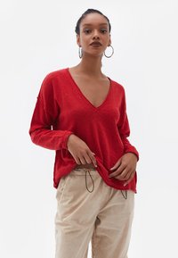 OXXO LOOSE FIT - Maglione - red clay