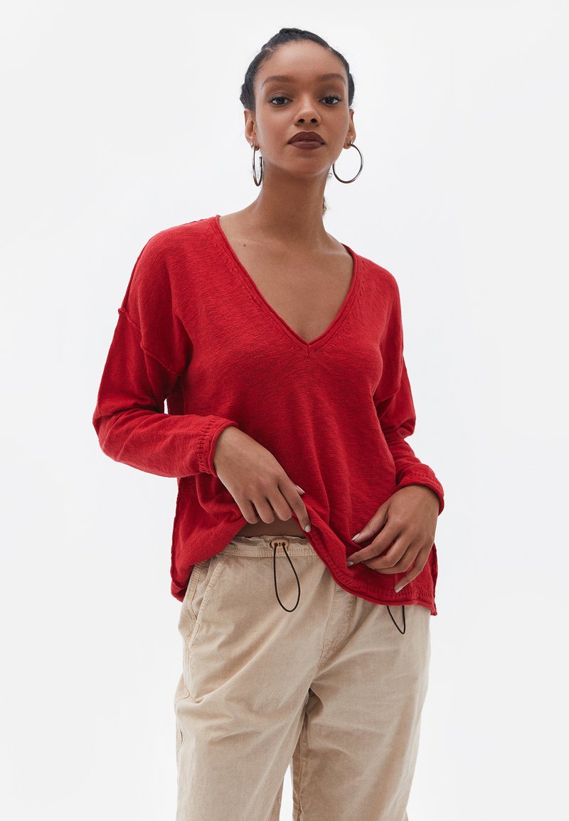 OXXO LOOSE FIT - Maglione - red clay