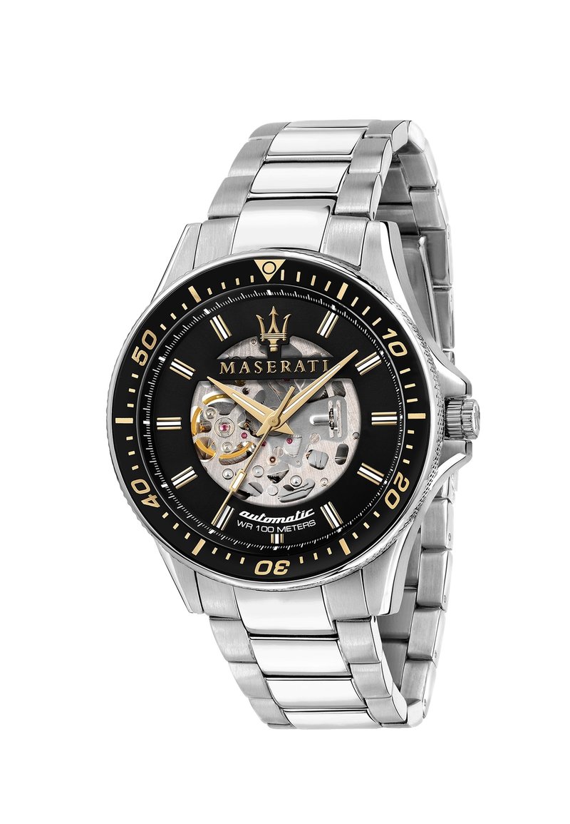 Herren Analoguhren | Maserati SFIDA KOLLEKTION Uhr silber, schwarz/silberfarben - RZ47850 Herren Analoguhren | Maserati SFIDA KOLLEKTION Uhr silber, schwarz/silberfarben - RZ47850