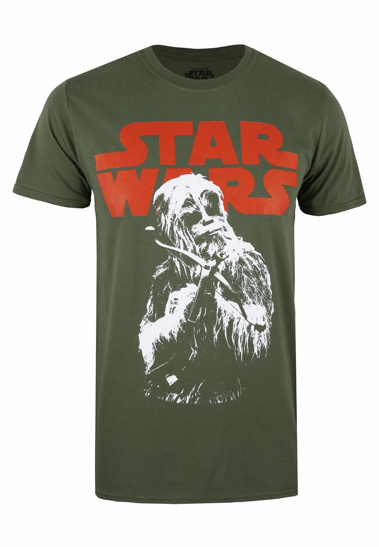 Star Wars T-shirt print kaki