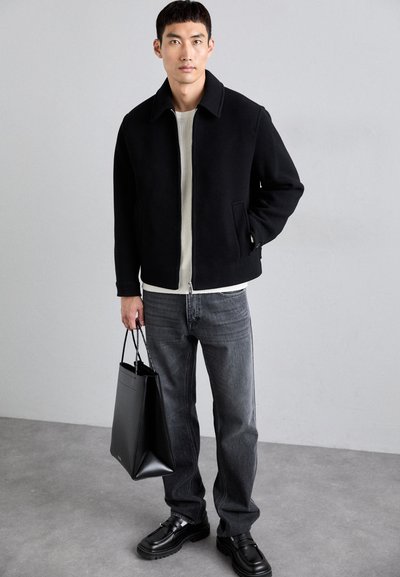 Theory MILO - Chaqueta fina - black