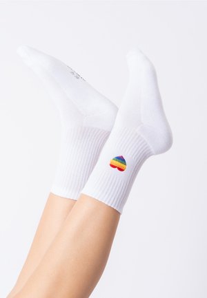 OCCULTO, OCCULTO SOCKEN 'PRIDE' UNISEX 3 PACK - Socks - weiß
