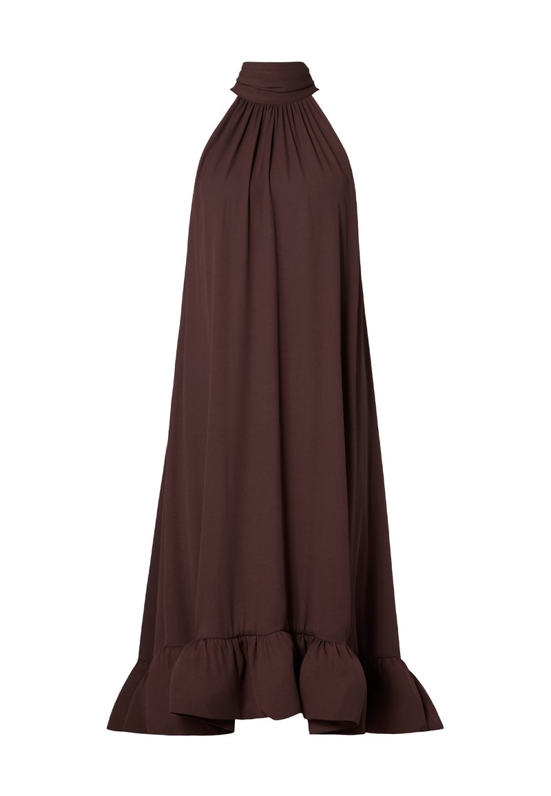 Malina Cocktailjurk bruin