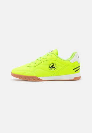 J-SI SIGNATURE UNISEX - Chaussures de foot en salle - neon yellow/jet black