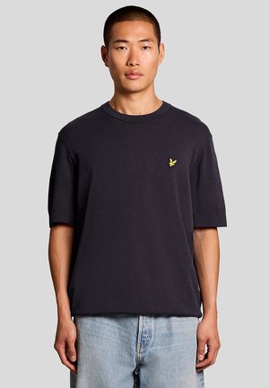 RELAXED SHORT SLEEVE - T-shirts basic - z dark navy
