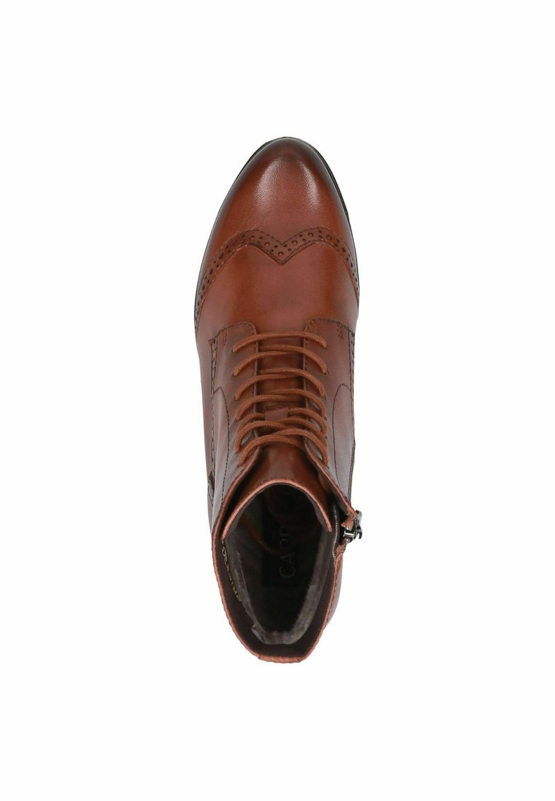 Bottines à Lacets Caprice Pour Femme - Taille EU 36 Brun - Occasion Parfait état - Style Décontracté