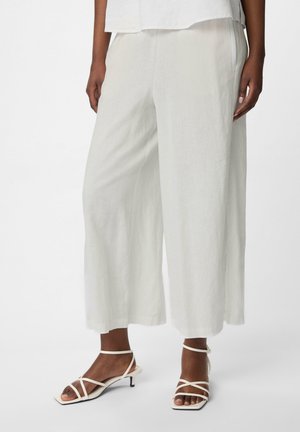 LEICHTE MIT SCHLITZEN - Broek - weiß