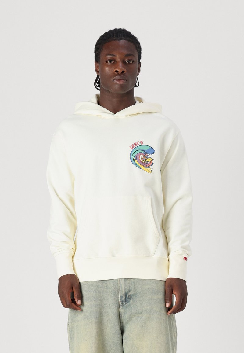 Levi's® THE AUTHENTIC HOODIE - Majica s kapuljačom - off white
