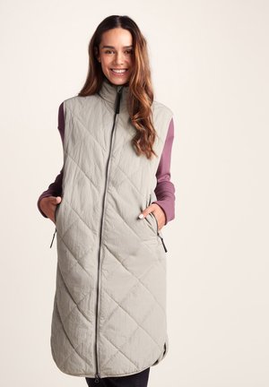 Waistcoat - dark taupe