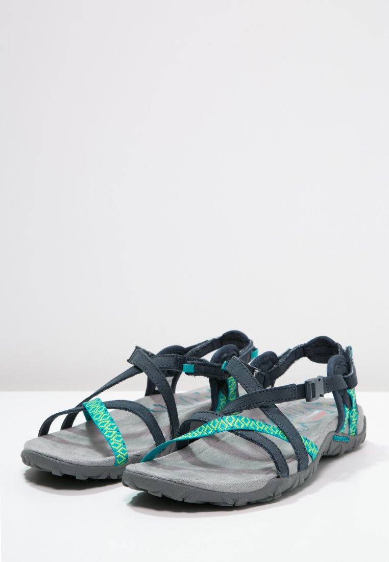 Merrell TERRAN LATTICE II - Sandalias de senderismo - navy/azul - Zalando.es