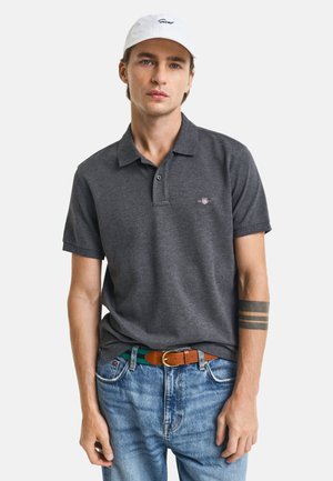 GANT SLIM SHIELD  - Poloshirt - dunkelgrau