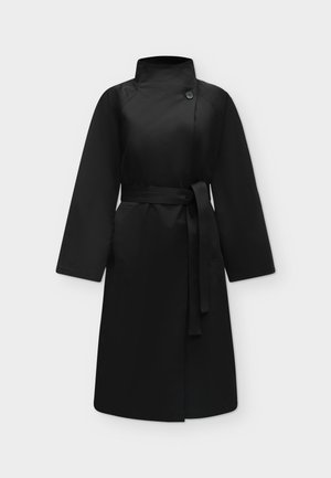 VILA, VIKIWI TRENCH COAT - Καμπαρντίνα - black beauty