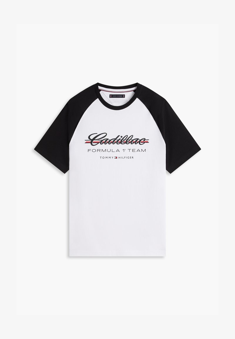 Team Ringer Logo Tommy Hilfiger TH X CADILLAC FORMULA 1Ⓡ TEAM RINGER TEE UNISEX - T ...