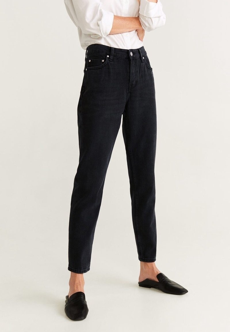 Mango Jean boyfriend - black denim