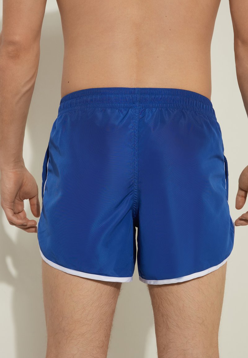 Herren Badehosen | Tezenis MIT KANTEN Badeshorts blue white/braun - DT83848 Herren Badehosen | Tezenis MIT KANTEN Badeshorts blue white/braun - DT83848