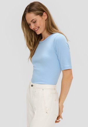 T-Shirt basic - himmelblau