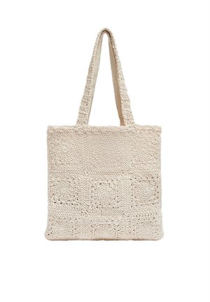 CROCHET - Kabelka - nude