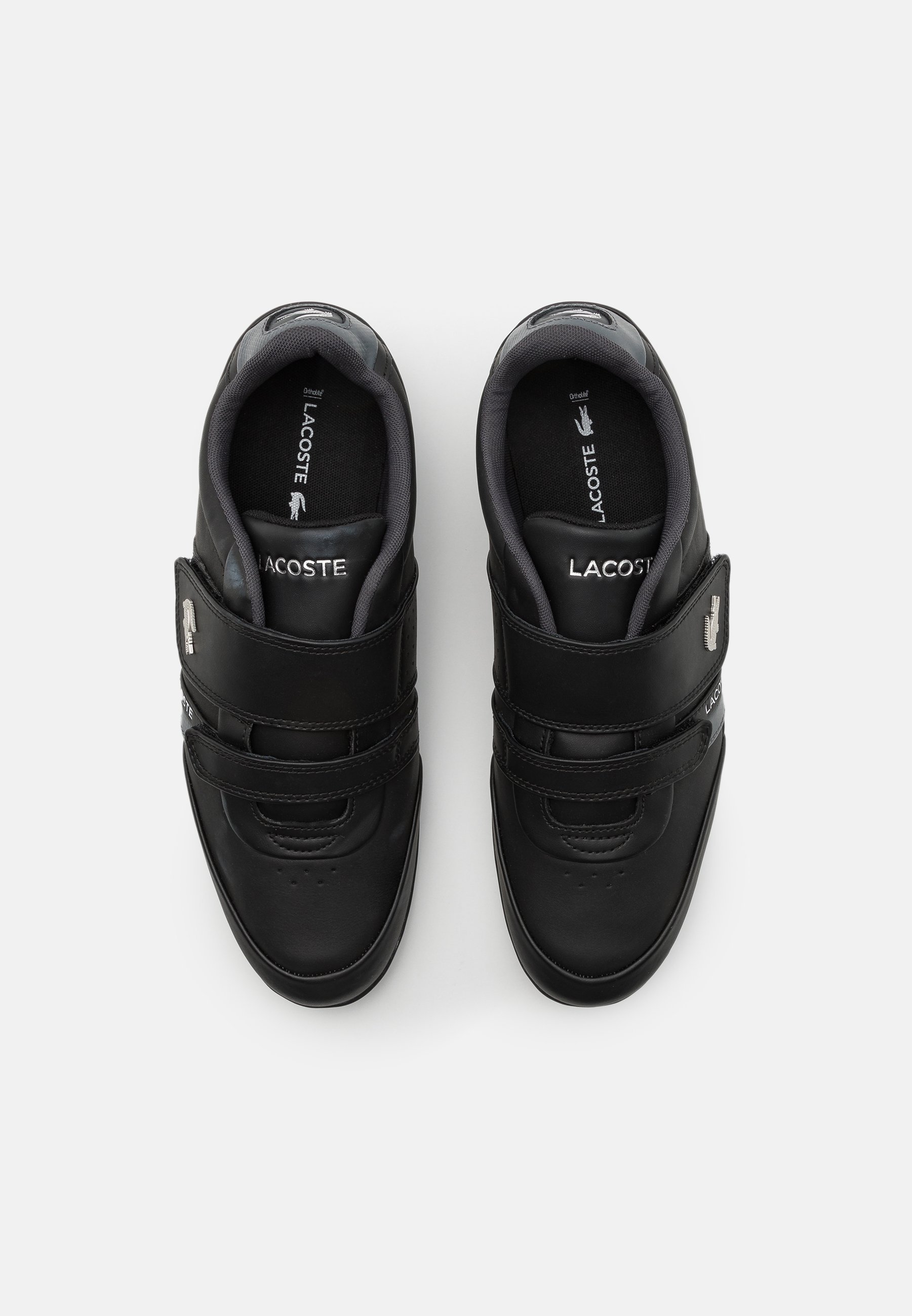 black strap trainers