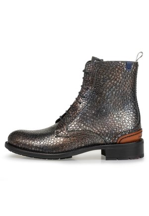 Bottines à lacets - grey