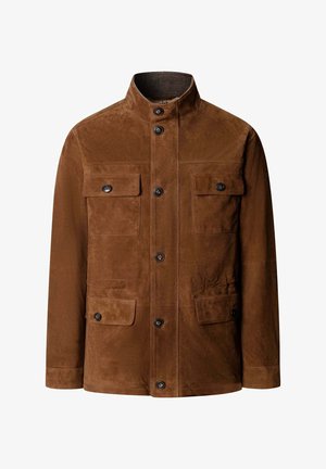 Hackett London, Kožená bunda - nut brown