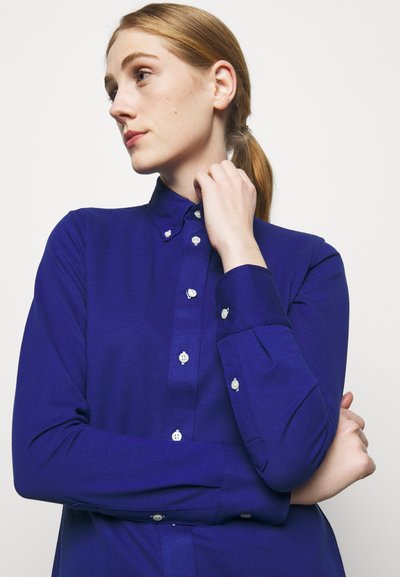 Polo Ralph Lauren HEIDI LONG SLEEVE - Blusa com botões - sporting royal