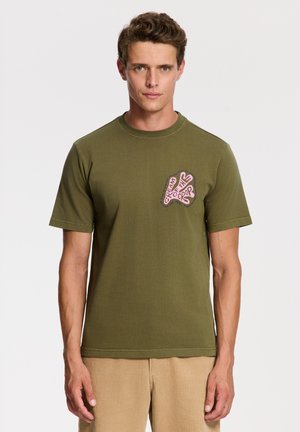 LIAM - T-Shirt print - green olive