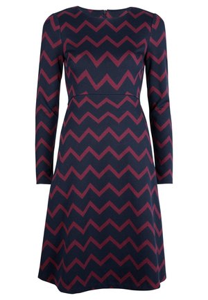 Jersey dress - mottled blue