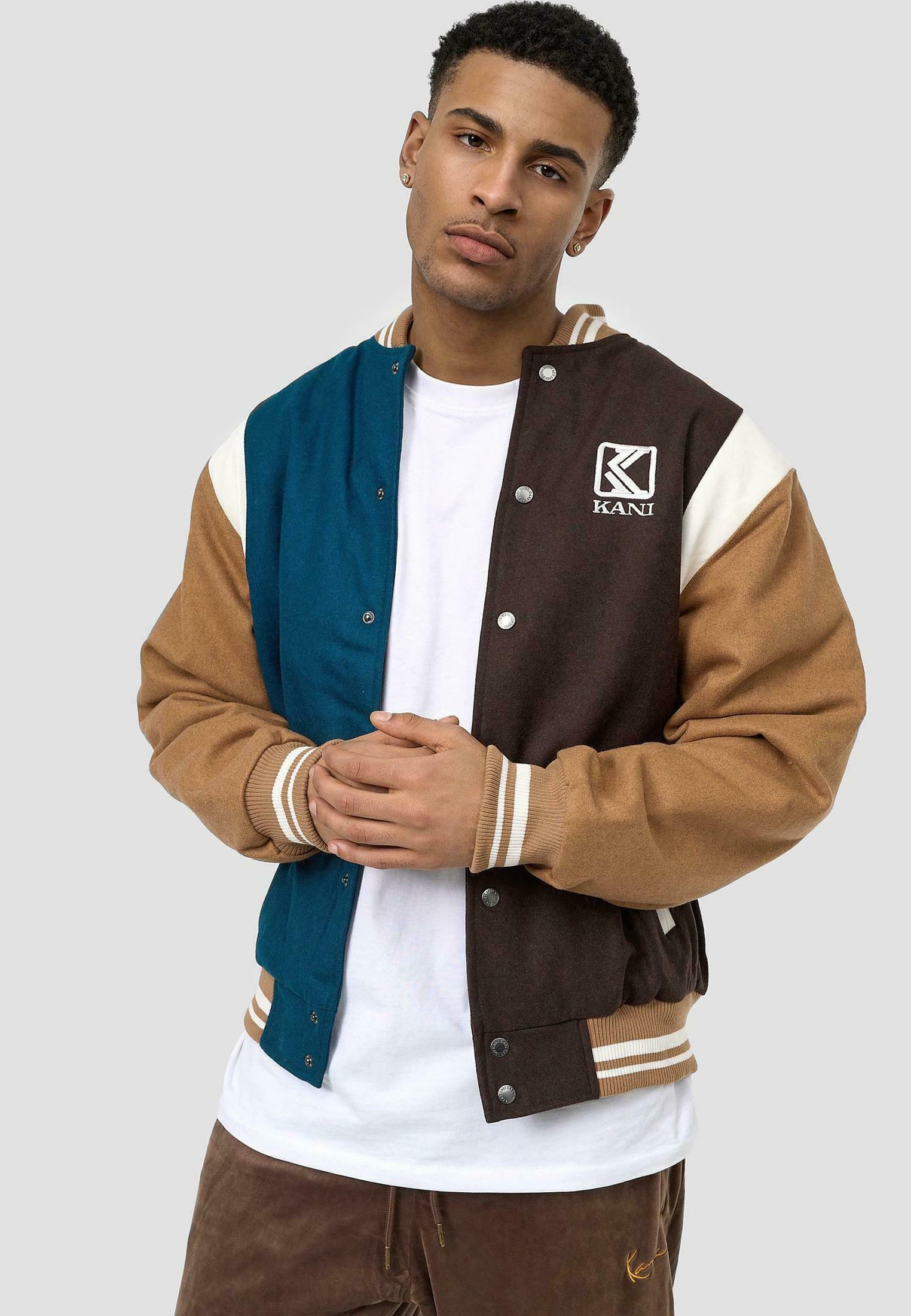 karl kani brown jacket